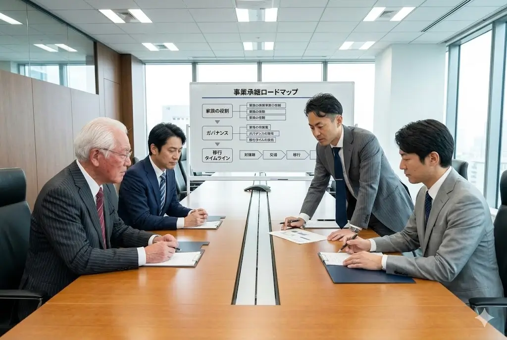 承継計画の打合せ